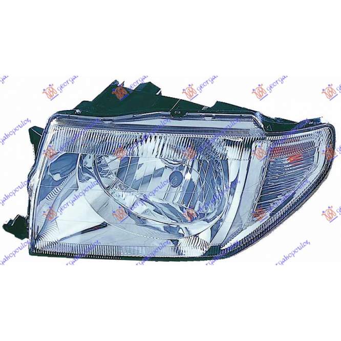 HEAD LAMP (E) (DEPO) - MITSUBISHI MITSUBISHI PAJERO PININ 99-07 pentru MITSUBISHI, MITSUBISHI PAJERO PININ 99-07