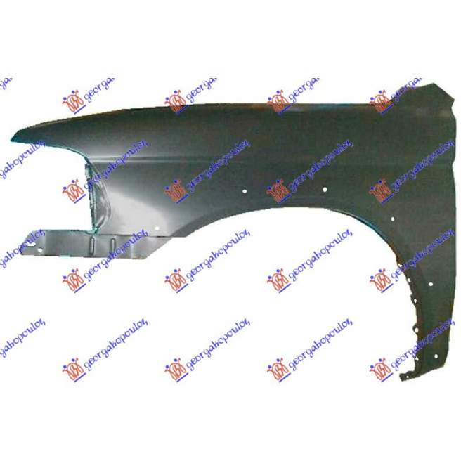 FRONT FENDER (W/O S. LAMP HOLE) (W/FLARE HOLES) - MITSUBISHI MITSUBISHI PAJERO SPORT 00-06 pentru MITSUBISHI, MITSUBISHI PAJERO SPORT 00-06