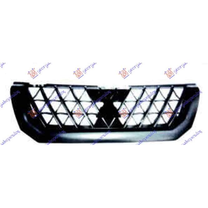 GRILLE BLACK -04 - MITSUBISHI MITSUBISHI PAJERO SPORT 00-06 pentru MITSUBISHI, MITSUBISHI PAJERO SPORT 00-06