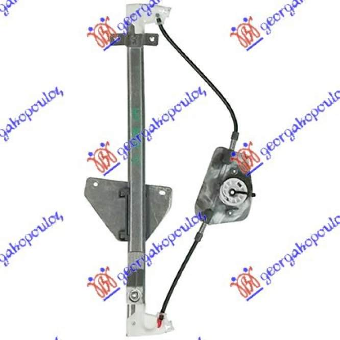 REAR WINDOW REGULATOR ELECTRICAL (W/O MOTOR) -2004 (A QUALITY) - MITSUBISHI MITSUBISHI PAJERO SPORT 00-06 pentru MITSUBISHI, MITSUBISHI PAJERO SPORT 00-06