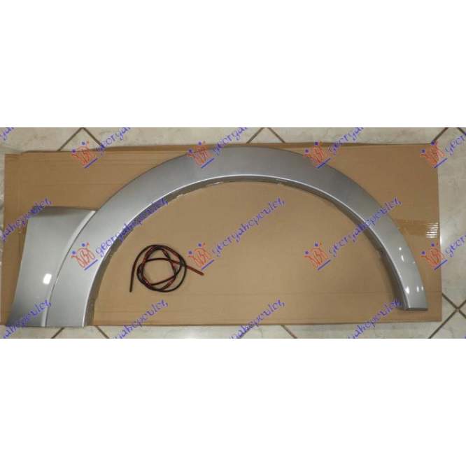 FRONT FENDER FLARE SILVER SILVER - MITSUBISHI MITSUBISHI PAJERO 07-12 pentru MITSUBISHI, MITSUBISHI PAJERO 07-12