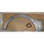 FRONT FENDER FLARE SILVER - MITSUBISHI MITSUBISHI PAJERO 07-12 pentru MITSUBISHI, MITSUBISHI PAJERO 07-12