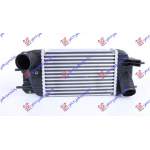 RADIATOR INTERCOOLER 1.6 DIG-T (281x175) (VALEO) - NISSAN NISSAN JUKE 10-15 pentru NISSAN, NISSAN JUKE 10-15, PEUGEOT, PEUGEOT EXPERT 07-16, Partea frontala, Radiator Intercooler