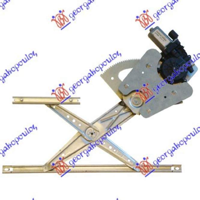 FRONT WINDOW REGULATOR ELECTRICAL (A QUALITY) - NISSAN NISSAN MICRA (K13) 10-13 pentru NISSAN, NISSAN MICRA (K13) 10-13