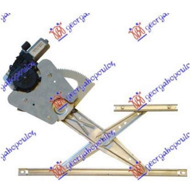 FRONT WINDOW REGULATOR ELECTRICAL - NISSAN NISSAN MICRA (K13) 10-13 pentru NISSAN, NISSAN MICRA (K13) 10-13