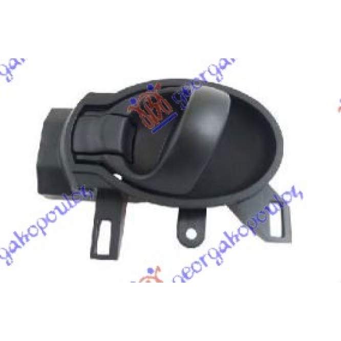 DOOR HANDLE FRONT/REAR INNER BLACK - NISSAN NISSAN MICRA (K13) 10-13 pentru NISSAN, NISSAN MICRA (K13) 10-13