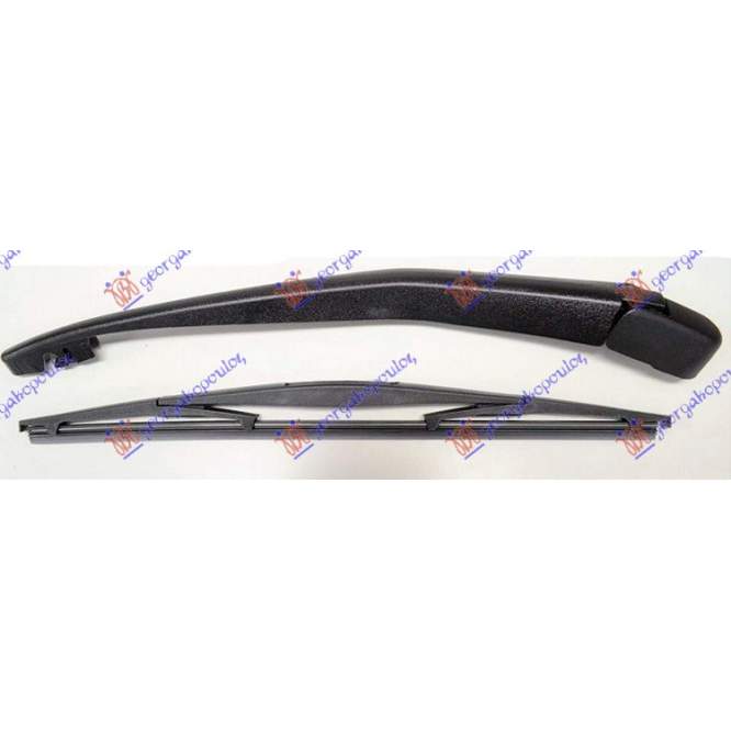 REAR WIPER ARM WITH BLADE 305mm - NISSAN NISSAN MICRA (K13) 10-13 pentru NISSAN, NISSAN MICRA (K13) 10-13