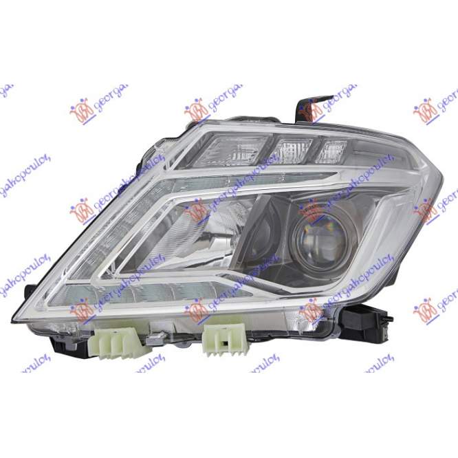 HEAD LAMP ELECTRIC W/LED DRL (H9/WY21W/LED