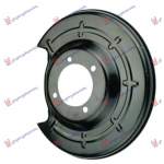 SPLASH PANEL BRAKE DISC REAR (DISC DIAMETER 292MM) - DAEWOO - CHEVROLET CHEVROLET CRUZE 09-13 pentru DAEWOO - CHEVROLET, CHEVROLET CRUZE 09-13