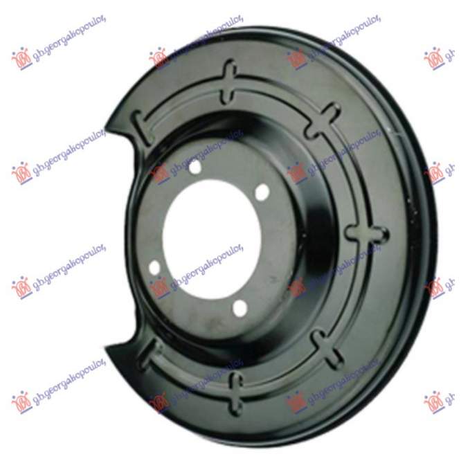 SPLASH PANEL BRAKE DISC REAR (DISC DIAMETER 292MM) - DAEWOO - CHEVROLET CHEVROLET CRUZE 09-13 pentru DAEWOO - CHEVROLET, CHEVROLET CRUZE 09-13