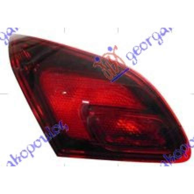 TAIL LAMP SMOKE INNER -12 (E) (TYC) - OPEL OPEL ASTRA J 5D/S.W. 10-13 pentru OPEL, OPEL ASTRA J 5D/S.W. 10-13