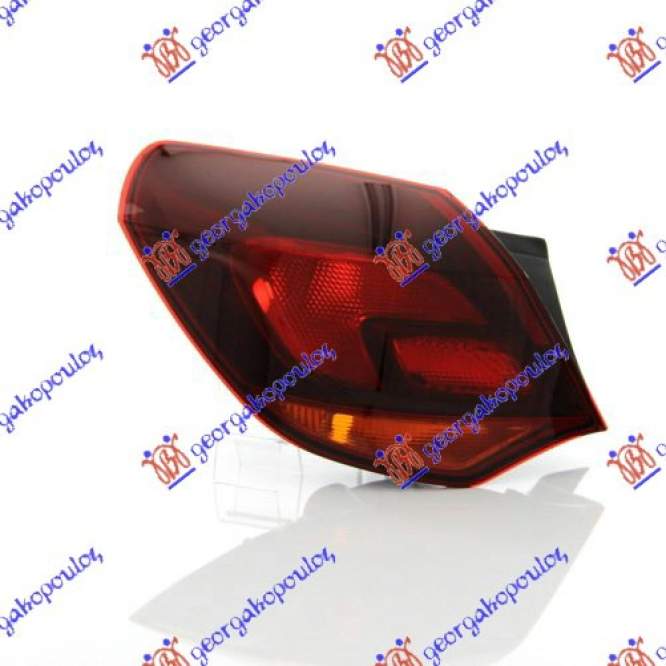 TAIL LAMP OUTTER SMOKE MARELLI - OPEL OPEL ASTRA J 5D/S.W. 10-13 pentru OPEL, OPEL ASTRA J 5D/S.W. 10-13