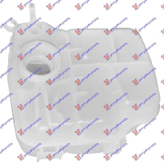  VAS  EXPANSIUNE  BENZINA-DIESEL  pentru DAEWOO - CHEVROLET, CHEVROLET CRUZE 09-13, RENAULT, RENAULT 18, Partea frontala, Vas expansiune