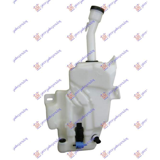  VAS  SPALATOR  (CU  ORIF.  SPALATOR  FAR  SI  CU  MOTOR  SI  SENZOR)  pentru OPEL, OPEL ASTRA J 3D/GTC 11-, JEEP, JEEP COMMANDER 06-10, Partea frontala, Vas spalator