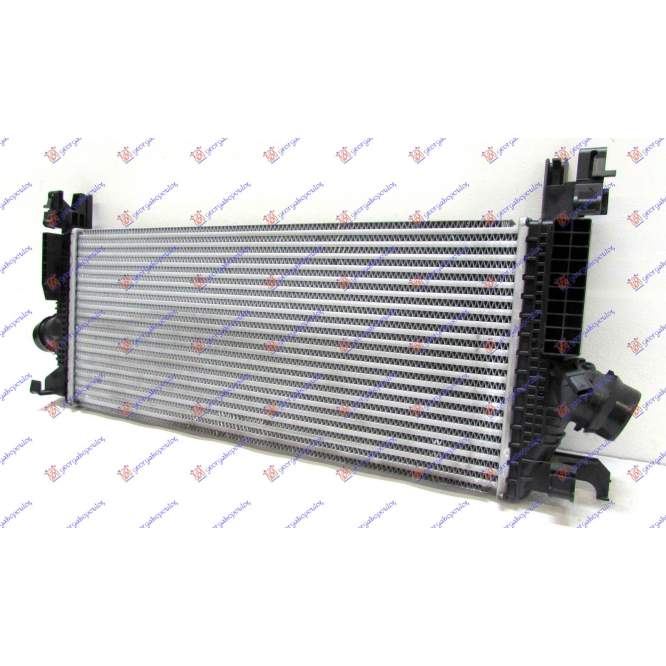  RADIATOR  INTER.1.6i-16VTURBO  A/T(665x280  -  OPEL  OPEL  ASTRA  J  3D/GTC  11-  pentru OPEL, OPEL ASTRA J 3D/GTC 11-, PEUGEOT, PEUGEOT EXPERT 07-16, Partea frontala, Radiator Intercooler
