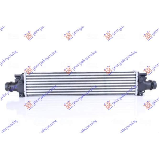  RADIATOR  INTERCOOLER  1.4i  16V  TURBO  LUV  (600x124x64)  -  DAEWOO  -  CHEVROLET  CHEVROLET  TRAX  13-  pentru DAEWOO - CHEVROLET, CHEVROLET TRAX 13-, PEUGEOT, PEUGEOT EXPERT 07-16, Partea frontala, Radiator Intercooler