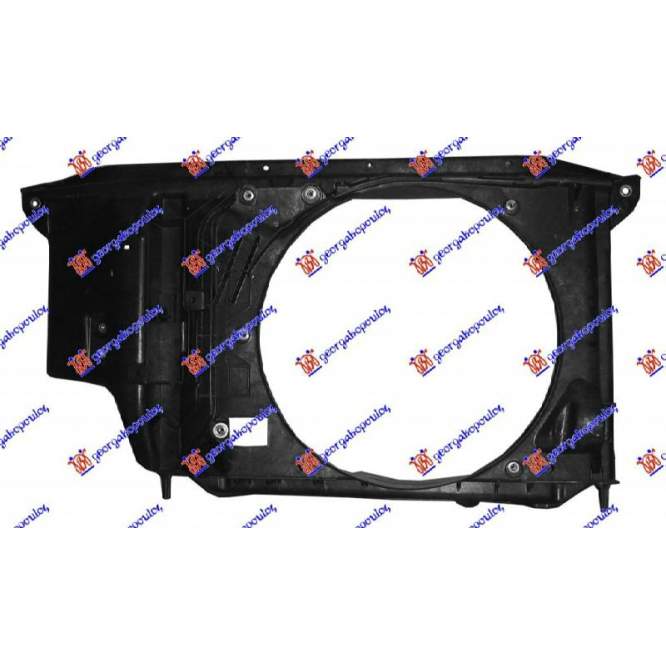 FRONT PANEL WITH A/C (EUROPE) - PEUGEOT PEUGEOT 206+ (PLUS) 09-13 pentru PEUGEOT, PEUGEOT 206+ (PLUS) 09-13