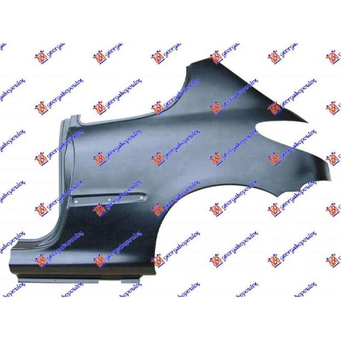 REAR FENDER 3D - PEUGEOT PEUGEOT 206+ (PLUS) 09-13 pentru PEUGEOT, PEUGEOT 206+ (PLUS) 09-13