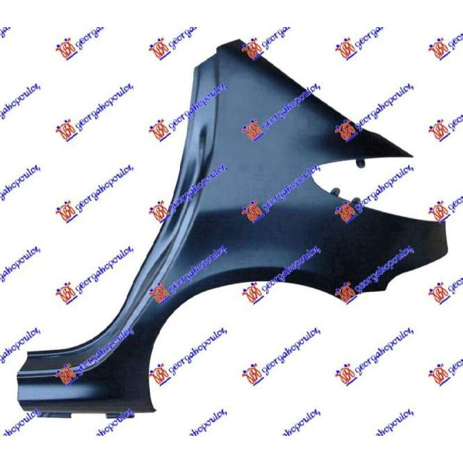REAR FENDER 5D - PEUGEOT PEUGEOT 206+ (PLUS) 09-13 pentru PEUGEOT, PEUGEOT 206+ (PLUS) 09-13