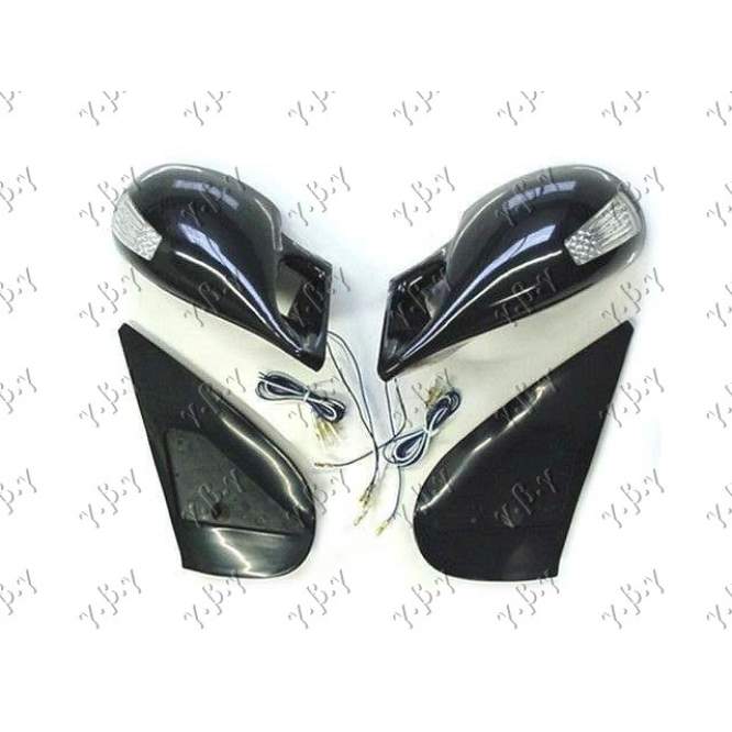 MIRR.LOOK `M3` W.S/LAM.MECH - PEUGEOT PEUGEOT 206+ (PLUS) 09-13 pentru PEUGEOT, PEUGEOT 206+ (PLUS) 09-13