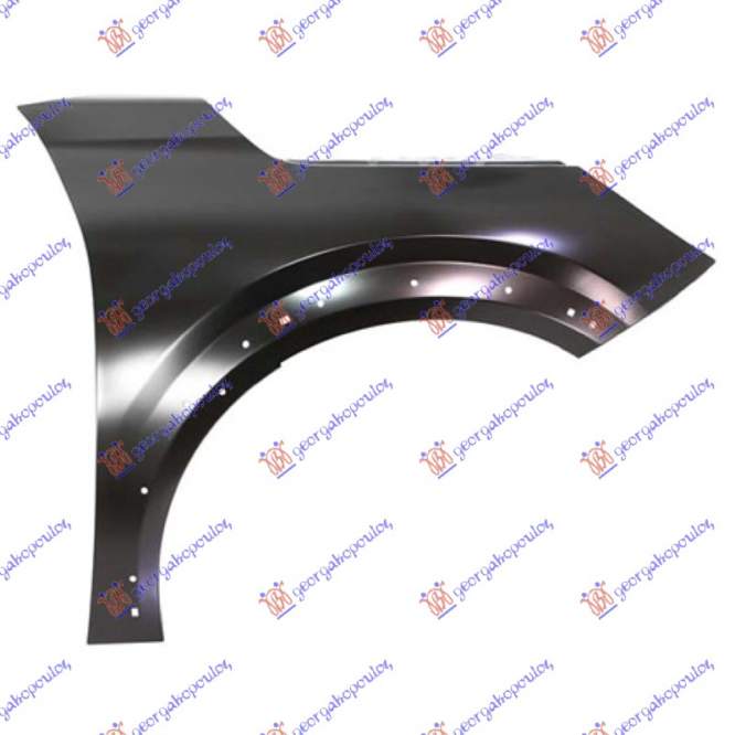  ARIPA  FATA  (GT)  (CU  ORIFICIU  DE  OVERFENDER)  (EUROPA)  DR.-  PEUGEOT  PEUGEOT  208  19-23  pentru PEUGEOT, PEUGEOT 208 II 19-23