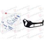 BARA FATA  pentru RENAULT, RENAULT CLIO 23-