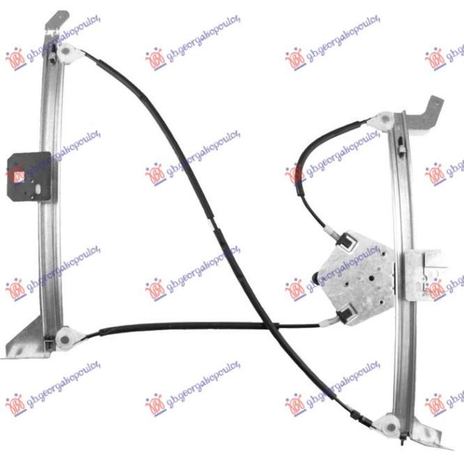  MACARA  ELECTRICA  GEAM  USA  FATA  (FARA  MOTOR)  DR.  pentru RENAULT, RENAULT MEGANE CABRIO 03-06