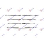  BANDOURI  CROMATE  GRILA  (SET  7  BUC)  pentru RENAULT, RENAULT TALISMAN SEDAN/GRANDTOUR 15-