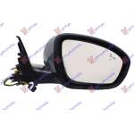  OGLINDA  ELECTRICA  INCALZITA  PLIABILA  GRUNDUITA  (CU  SEMNAL  &  LAMPA  PICIOR    &  SENSOR  &  BLIS)  (15pin)  DR.  pentru RENAULT, RENAULT TALISMAN SEDAN/GRANDTOUR 15-