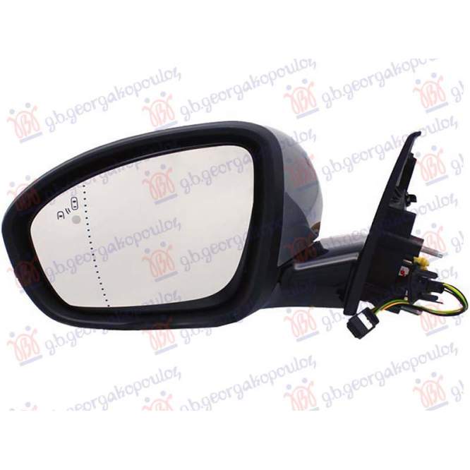 OGLINDA ELECTRICA INCALZITA PLIABILA GRUNDUITA (CU SEMNAL & LAMPA PICIOR & MEMORIE & BLISS) (17pin) STG. pentru RENAULT, RENAULT TALISMAN SEDAN/GRANDTOUR 15-