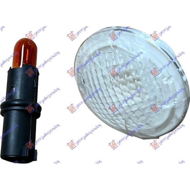 SIDE LAMP WHITE - ROVER-LAND ROVER-RANGE ROVER RANGE ROVER/RANGE ROVER VOGUE 02-12 pentru LAND ROVER, LAND ROVER RANGE ROVER 02-12 (L322)
