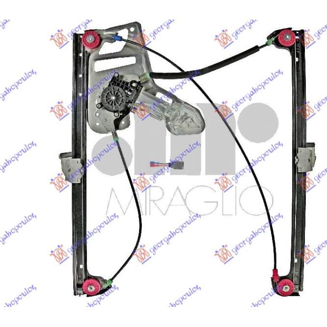 MACARA ELECTRICA GEAM USA FATA  (EUROPA) - RANGE ROVER/RANGE ROVER VOGUE 02-12 pentru LAND ROVER, LAND ROVER RANGE ROVER 02-12 (L322)