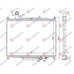 RADIATOR 3.0 MANUAL-AUTOMATIC DIESEL 10- (485x685x36) (KOYO) pentru ROVER-LAND ROVER, LAND ROVER DISCOVERY 05-14
