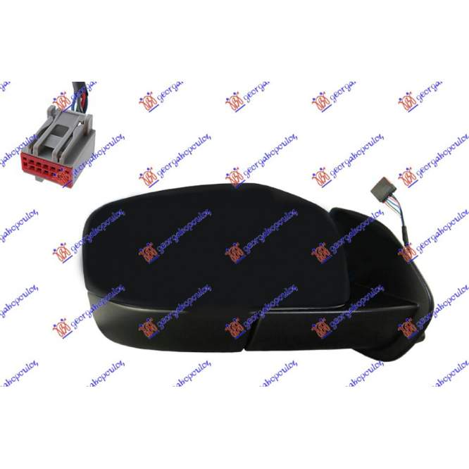 OGLINDA ELECTRICA INCALZITA GRUNDUITA PLIABILA  -09 (CALIT. A)  (GEAM CONVEX) - LAND ROVER DISCOVERY 05-14 pentru ROVER-LAND ROVER, LAND ROVER DISCOVERY 05-14