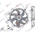 COOLING FAN (2PIN) - MINI MINI PACEMAN (R61) 13-16 pentru MINI, MINI PACEMAN (R61) 13-16