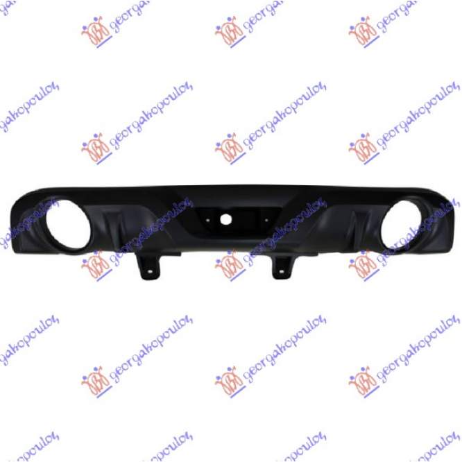 SPOILER BARA SPATE (SPORT) (CU 2 ORIF. ESAPAMENT) - SUZUKI SWIFT H/B 11-14 pentru SUZUKI, SUZUKI SWIFT H/B 11-14