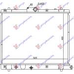 RAD. 1,3 DDiS (40x54,4x27) MANUAL (HUNGARY) - SUZUKI SWIFT H/B 14-17 pentru SUZUKI, SUZUKI SWIFT H/B 14-17