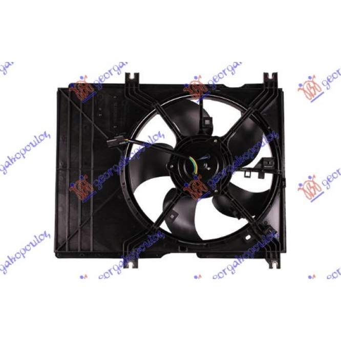 ELECTROVENTILATOR ASSY  1.2 BENZINA (SINGLE) - SUZUKI SWIFT H/B 14-17 pentru SUZUKI, SUZUKI SWIFT H/B 14-17