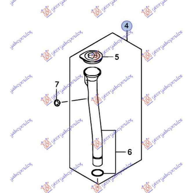 GAT VAS SPALATOR CU CAPAC - SUZUKI VITARA 15- pentru JEEP, JEEP COMMANDER 06-10, Partea frontala, Vas spalator, SUZUKI, SUZUKI VITARA 15-19