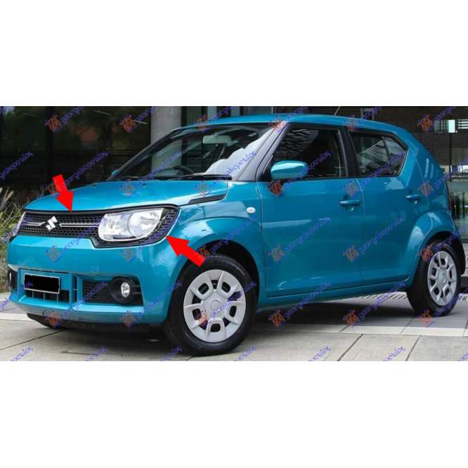 GRILA NEAGRA   (O) - SUZUKI IGNIS 16- pentru SUZUKI, SUZUKI IGNIS 16-20