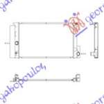  RADIATOR  1,3-1,4-1,6-1,8-2,0  BENZ.  (60x37)  pentru TOYOTA, TOYOTA AVENSIS (T27) 08-12