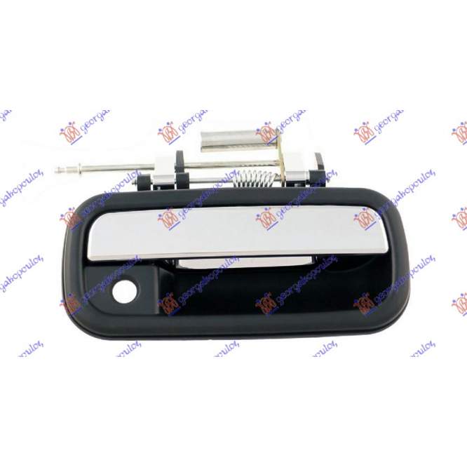 RADIATOR 2.8 D4-D DIESEL AUTO (570x650x36) - TOYOTA LAND CRUISER PRADO 90 (J9) 96-99 pentru TOYOTA, TOYOTA LAND CRUISER PRADO 90 (J9) 96-99