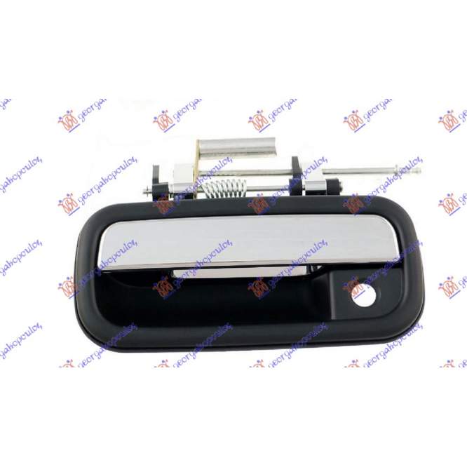 RADIATOR 2.4/2.8 D DIESEL AUTO (550x650x27) - TOYOTA LAND CRUISER PRADO 90 (J9) 96-99 pentru TOYOTA, TOYOTA LAND CRUISER PRADO 90 (J9) 96-99