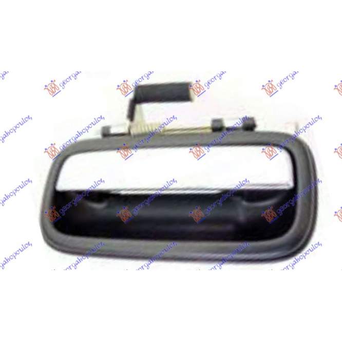 MANER INTERIOR USA FATA CROMAT/NEGRU - TOYOTA LAND CRUISER PRADO 90 (J9) 96-99 pentru TOYOTA, TOYOTA LAND CRUISER PRADO 90 (J9) 96-99