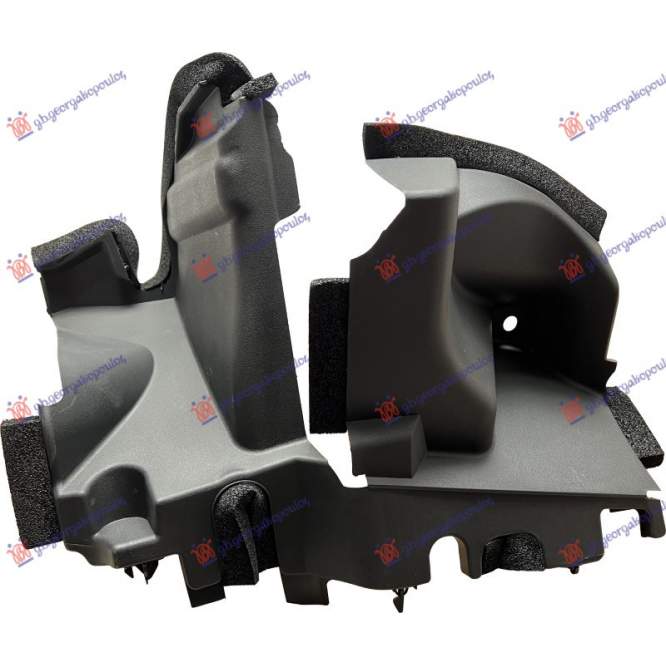  CAPAC  RADIATOR  PLASTIC  VERTICAL  DR.  pentru TOYOTA, TOYOTA LAND CRUISER PRADO 17-24