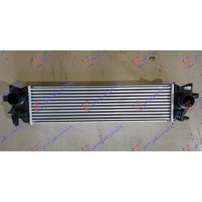 RADIATOR INTERCOOLER BENZINA-DIESEL (615x160x80) pentru PEUGEOT, PEUGEOT EXPERT 07-16, Partea frontala, Radiator Intercooler, VOLVO, VOLVO XC60 17-22