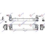 RADIATOR INTERCOOLER 1.5 (T2/T3-T4/T5 HYBRID) 2.0 (T4)BNZ.- 2.0 (D3) DIESEL ((620x150x64) pentru PEUGEOT, PEUGEOT EXPERT 07-16, Partea frontala, Radiator Intercooler, VOLVO, VOLVO XC40 17-23