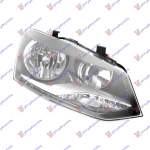  FAR  ELECTRIC  REFLECTOR  DUBLU  (ORNAMENT  CROMAT)  (CU  MOTOR)  (DEPO)  DR.  pentru VW, VW CROSS POLO 09-17