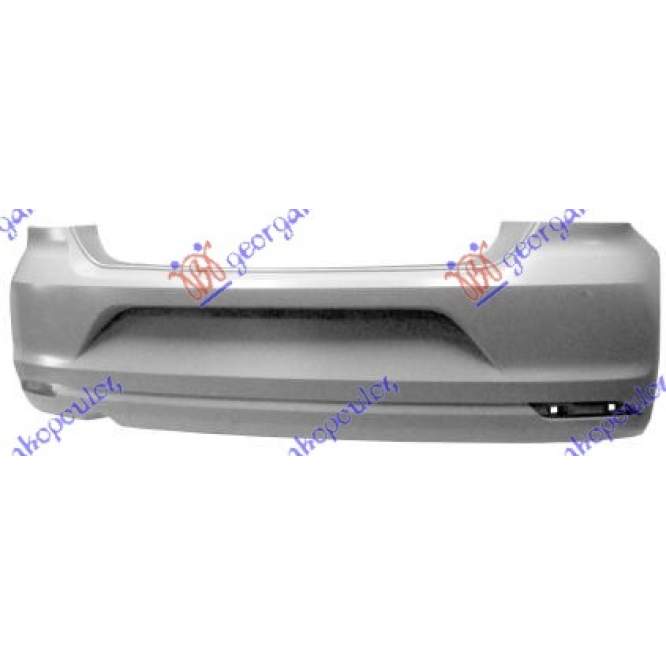 REAR BUMPER PR. (W/EXH. HO)(W&W/O PDS) - VW POLO 14-17 pentru VW, VW POLO 14-17