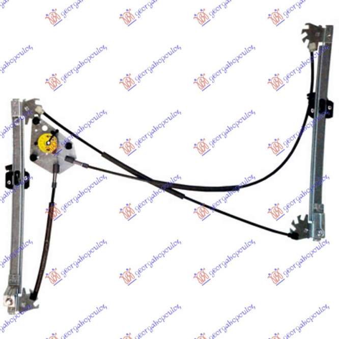 WINDOW REGUL.3D EL (W/OMOTOR)(A QUALITY) - VW VW POLO 14-17 pentru VW, VW POLO 14-17